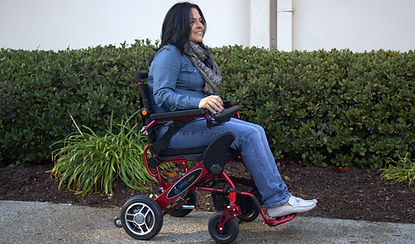 Pathway Mobility Geo Cruiser Elite EX Lightweight Foldable Electric Wheelchair