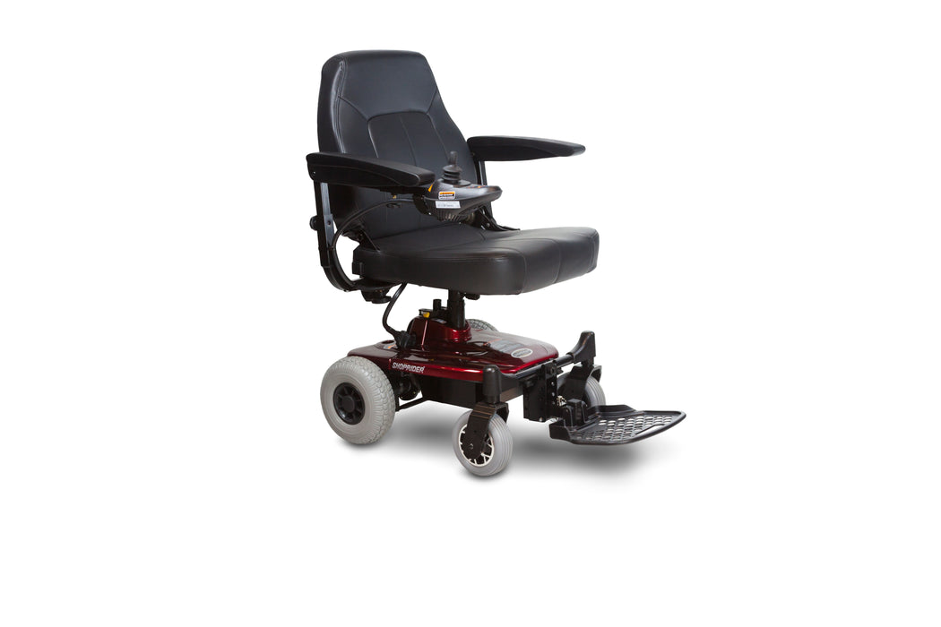 Shoprider Jimmie Captain Seat Power Chair (Burgundy) - UL8WPBS