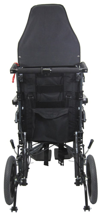 Karman MVP502 Lightweight Ergonomic Reclining Transport Wheelchair