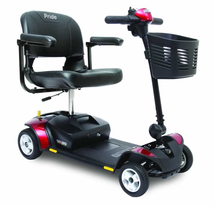 Pride Mobility 4 Wheel Mobility Scooter Pride Go Go Elite Traveller